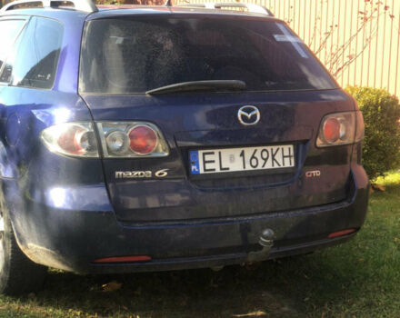 Синий Мазда 6, объемом двигателя 2 л и пробегом 258 тыс. км за 2300 $, фото 10 на Automoto.ua