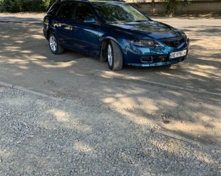Синій Мазда 6, об'ємом двигуна 2 л та пробігом 399 тис. км за 4399 $, фото 1 на Automoto.ua