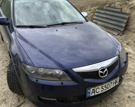Синій Мазда 6, об'ємом двигуна 2 л та пробігом 310 тис. км за 2800 $, фото 1 на Automoto.ua