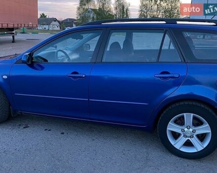Синий Мазда 6, объемом двигателя 2 л и пробегом 218 тыс. км за 4200 $, фото 3 на Automoto.ua