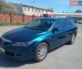 Синий Мазда 6, объемом двигателя 2 л и пробегом 239 тыс. км за 4800 $, фото 1 на Automoto.ua