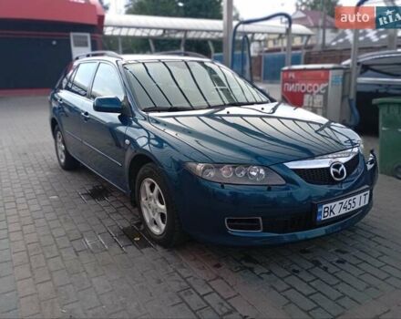 Синій Мазда 6, об'ємом двигуна 2 л та пробігом 239 тис. км за 6100 $, фото 3 на Automoto.ua