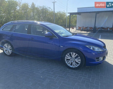 Синий Мазда 6, объемом двигателя 2 л и пробегом 213 тыс. км за 6100 $, фото 4 на Automoto.ua