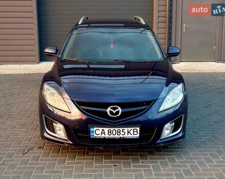 Синий Мазда 6, объемом двигателя 2 л и пробегом 273 тыс. км за 7500 $, фото 1 на Automoto.ua