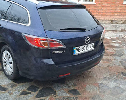 Синий Мазда 6, объемом двигателя 1.8 л и пробегом 211 тыс. км за 5900 $, фото 2 на Automoto.ua