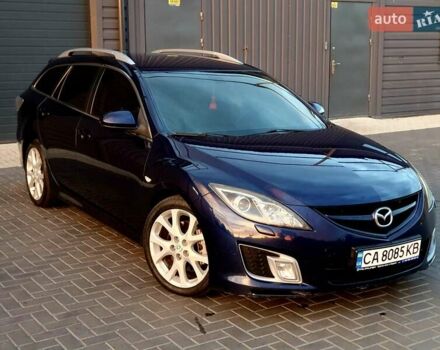 Синий Мазда 6, объемом двигателя 2 л и пробегом 273 тыс. км за 7500 $, фото 2 на Automoto.ua