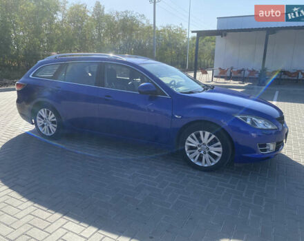 Синий Мазда 6, объемом двигателя 2 л и пробегом 213 тыс. км за 6100 $, фото 5 на Automoto.ua
