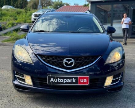 Синий Мазда 6, объемом двигателя 2 л и пробегом 225 тыс. км за 5930 $, фото 1 на Automoto.ua