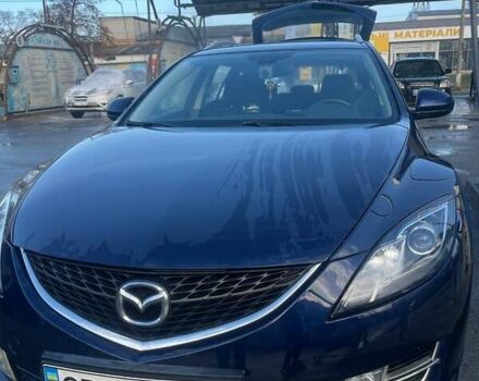 Синій Мазда 6, об'ємом двигуна 2 л та пробігом 220 тис. км за 6700 $, фото 3 на Automoto.ua