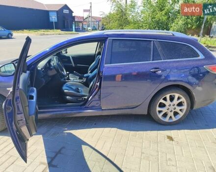 Синий Мазда 6, объемом двигателя 2 л и пробегом 340 тыс. км за 6500 $, фото 2 на Automoto.ua