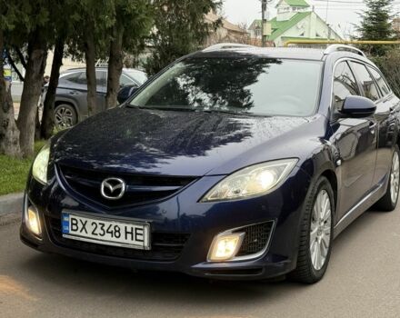 Синій Мазда 6, об'ємом двигуна 2 л та пробігом 320 тис. км за 4800 $, фото 1 на Automoto.ua
