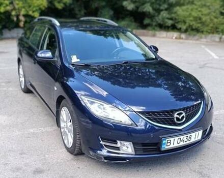 Синий Мазда 6, объемом двигателя 2 л и пробегом 151 тыс. км за 8000 $, фото 1 на Automoto.ua