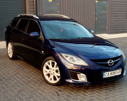 Синий Мазда 6, объемом двигателя 2 л и пробегом 273 тыс. км за 6500 $, фото 2 на Automoto.ua