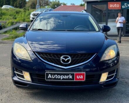 Синий Мазда 6, объемом двигателя 2 л и пробегом 225 тыс. км за 5930 $, фото 1 на Automoto.ua
