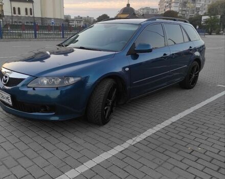 Синий Мазда 6, объемом двигателя 2.3 л и пробегом 225 тыс. км за 6100 $, фото 4 на Automoto.ua