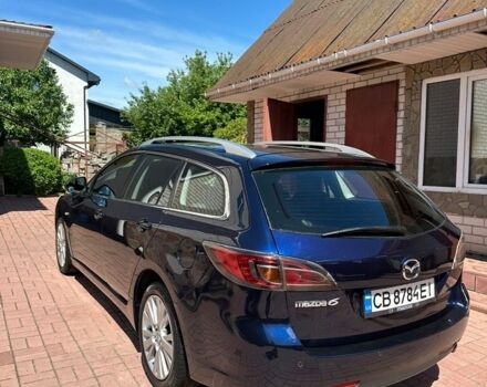 Синий Мазда 6, объемом двигателя 2 л и пробегом 227 тыс. км за 6550 $, фото 2 на Automoto.ua