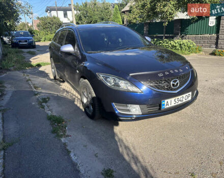 Синий Мазда 6, объемом двигателя 2 л и пробегом 270 тыс. км за 6900 $, фото 4 на Automoto.ua