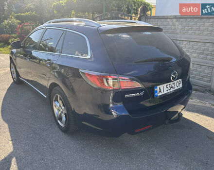 Синий Мазда 6, объемом двигателя 2 л и пробегом 270 тыс. км за 6900 $, фото 2 на Automoto.ua