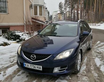 Синий Мазда 6, объемом двигателя 2 л и пробегом 214 тыс. км за 6800 $, фото 4 на Automoto.ua