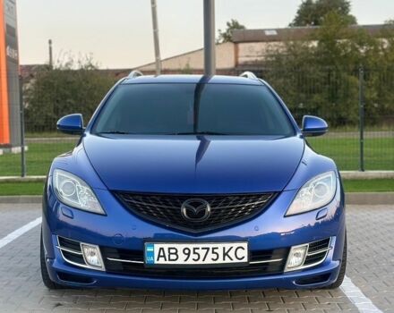 Синий Мазда 6, объемом двигателя 2.2 л и пробегом 323 тыс. км за 6750 $, фото 1 на Automoto.ua