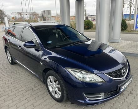 Синий Мазда 6, объемом двигателя 2 л и пробегом 340 тыс. км за 3450 $, фото 2 на Automoto.ua