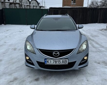 Синий Мазда 6, объемом двигателя 2 л и пробегом 256 тыс. км за 8500 $, фото 2 на Automoto.ua