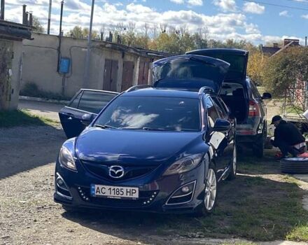 Синій Мазда 6, об'ємом двигуна 2.18 л та пробігом 247 тис. км за 9500 $, фото 1 на Automoto.ua
