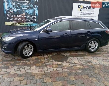 Синий Мазда 6, объемом двигателя 2.2 л и пробегом 223 тыс. км за 7800 $, фото 1 на Automoto.ua
