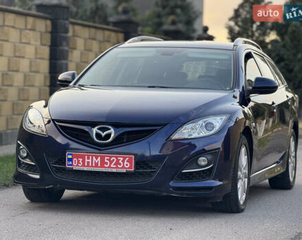 Синій Мазда 6, об'ємом двигуна 2.2 л та пробігом 165 тис. км за 8100 $, фото 5 на Automoto.ua