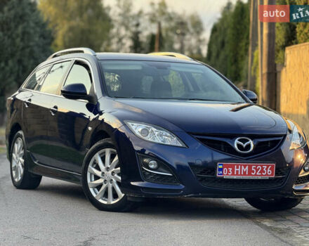 Синій Мазда 6, об'ємом двигуна 2.2 л та пробігом 165 тис. км за 8100 $, фото 1 на Automoto.ua