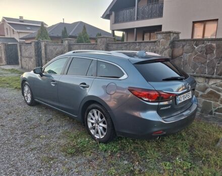 Синій Мазда 6, об'ємом двигуна 2.2 л та пробігом 220 тис. км за 10500 $, фото 1 на Automoto.ua