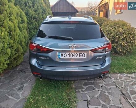 Синий Мазда 6, объемом двигателя 2.2 л и пробегом 220 тыс. км за 10500 $, фото 6 на Automoto.ua