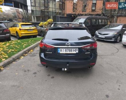 Синий Мазда 6, объемом двигателя 2 л и пробегом 251 тыс. км за 9900 $, фото 1 на Automoto.ua