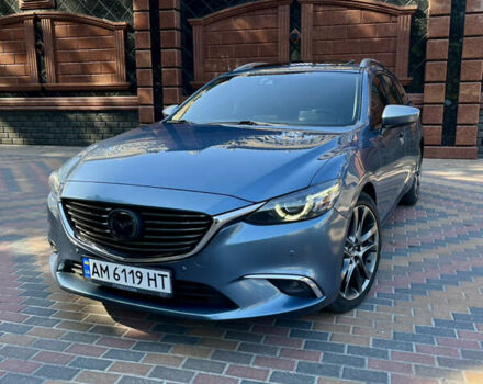 Синій Мазда 6, об'ємом двигуна 2.19 л та пробігом 160 тис. км за 14550 $, фото 3 на Automoto.ua