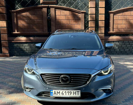 Синій Мазда 6, об'ємом двигуна 2.19 л та пробігом 160 тис. км за 14550 $, фото 9 на Automoto.ua