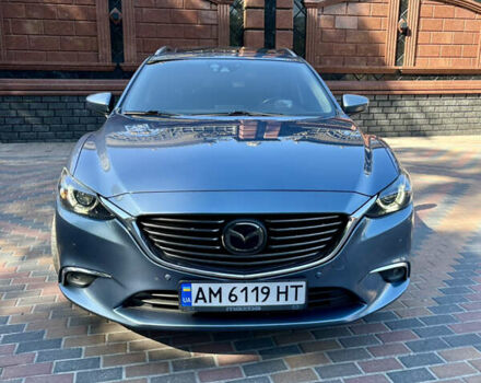 Синій Мазда 6, об'ємом двигуна 2.19 л та пробігом 160 тис. км за 14550 $, фото 10 на Automoto.ua