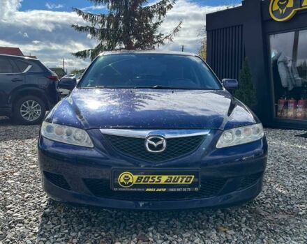 Синий Мазда 6, объемом двигателя 1.8 л и пробегом 199 тыс. км за 4400 $, фото 2 на Automoto.ua