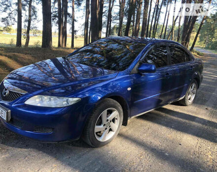 Синий Мазда 6, объемом двигателя 2 л и пробегом 241 тыс. км за 3999 $, фото 2 на Automoto.ua