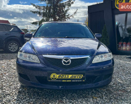Синий Мазда 6, объемом двигателя 1.8 л и пробегом 199 тыс. км за 4400 $, фото 2 на Automoto.ua