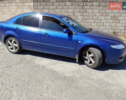 Синий Мазда 6, объемом двигателя 2 л и пробегом 257 тыс. км за 3300 $, фото 5 на Automoto.ua