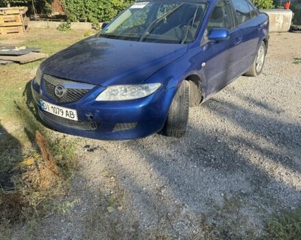 Синий Мазда 6, объемом двигателя 1.8 л и пробегом 100 тыс. км за 2500 $, фото 2 на Automoto.ua