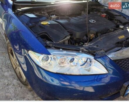 Синий Мазда 6, объемом двигателя 2 л и пробегом 257 тыс. км за 3300 $, фото 3 на Automoto.ua