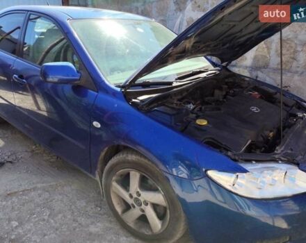 Синий Мазда 6, объемом двигателя 2 л и пробегом 257 тыс. км за 3300 $, фото 6 на Automoto.ua