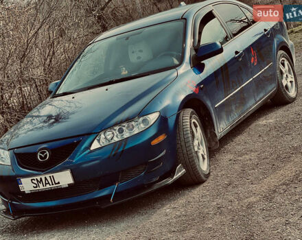 Синий Мазда 6, объемом двигателя 2 л и пробегом 400 тыс. км за 4700 $, фото 5 на Automoto.ua