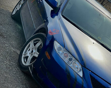 Синий Мазда 6, объемом двигателя 2 л и пробегом 400 тыс. км за 4700 $, фото 1 на Automoto.ua