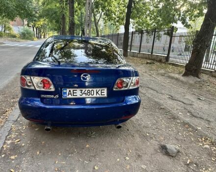 Синий Мазда 6, объемом двигателя 2.3 л и пробегом 262 тыс. км за 4800 $, фото 2 на Automoto.ua