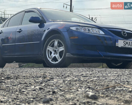 Синий Мазда 6, объемом двигателя 2 л и пробегом 400 тыс. км за 4700 $, фото 2 на Automoto.ua