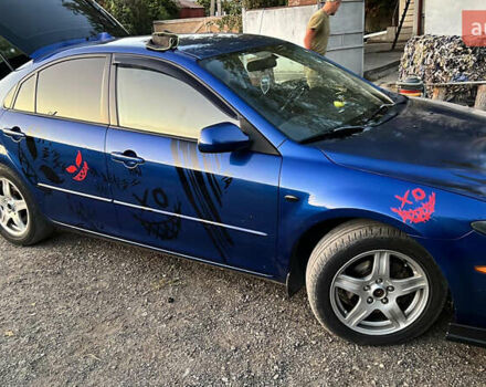 Синий Мазда 6, объемом двигателя 2 л и пробегом 400 тыс. км за 4700 $, фото 3 на Automoto.ua