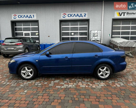 Синий Мазда 6, объемом двигателя 1.8 л и пробегом 268 тыс. км за 4600 $, фото 2 на Automoto.ua