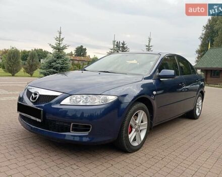 Синий Мазда 6, объемом двигателя 2 л и пробегом 300 тыс. км за 3900 $, фото 3 на Automoto.ua